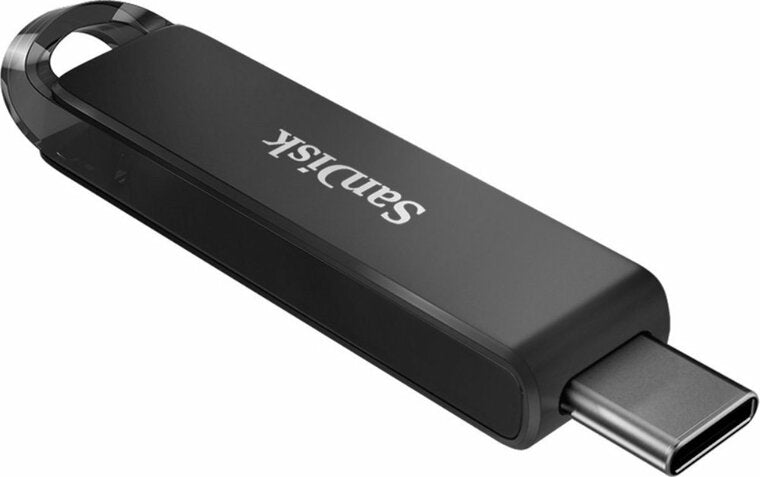 SanDisk Ultra | 128GB USB-C 3.2 Flash Drive | Zwart