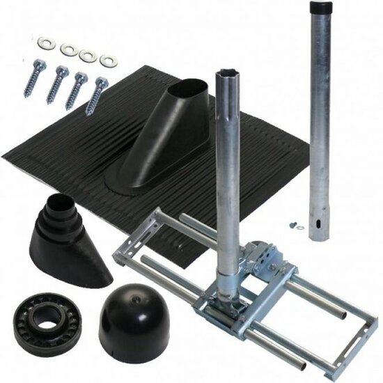 Schuin Dakmontage set voor antennes van maximaal 100cm