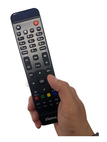 Xsarius Sniper HD 360 OTT serie afstandsbediening