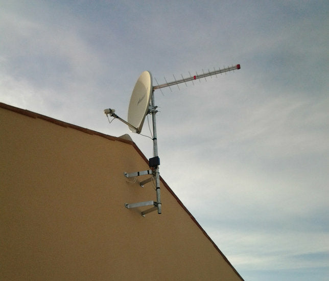 ASAT WMM10 (10cm) Muurbeugel voor Mast