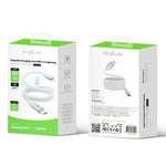 Rixus RXUC59L Magnetic Charging Cord USB-C To Lightning 100CM 30W White