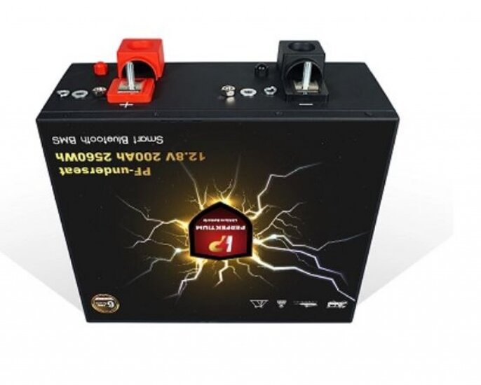 Perfektium LiFePo4 12.8V 200Ah Lithium Accu BMS BT