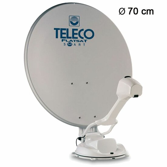 Teleco Flatsat SKEW Easy BT 70 SMART TWIN, P16 SAT,Bluetooth