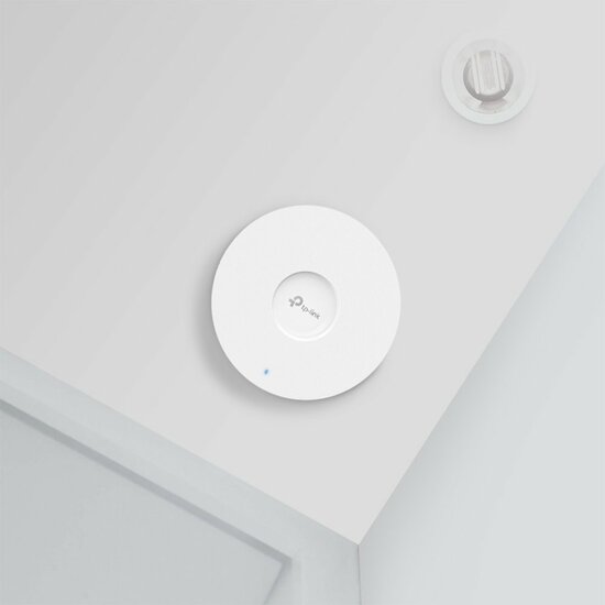 TP‑Link Omada EAP653 | WiFi 6 (AX3000) Access Point | 2976 Mbit/s | PoE+ (met injector) | Inclusief Montagebeugel