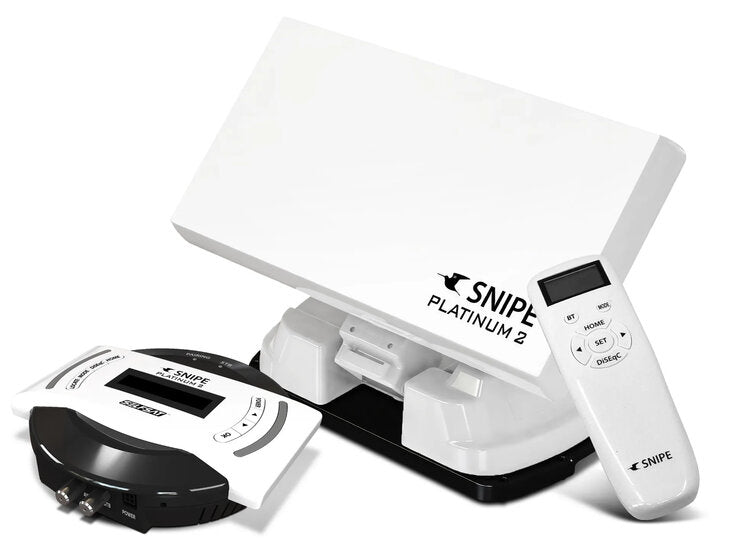 Selfsat SNIPE 2 Platinum met BT-afstandsbediening en iOS / Android-bediening