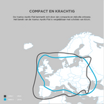 Xsarius Apollo Flat - vol automatische vlakke satelliet schotelantenne - Autoskew
