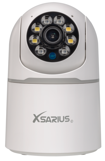 Xsarius Smart IPC I4M WiFi – Draadloze PTZ Beveiligingscamera met Full HD, Nachtzicht en Geluidsdetectie