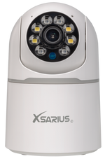 Xsarius Smart IPC I4M WiFi – Draadloze PTZ Beveiligingscamera met Full HD, Nachtzicht en Geluidsdetectie