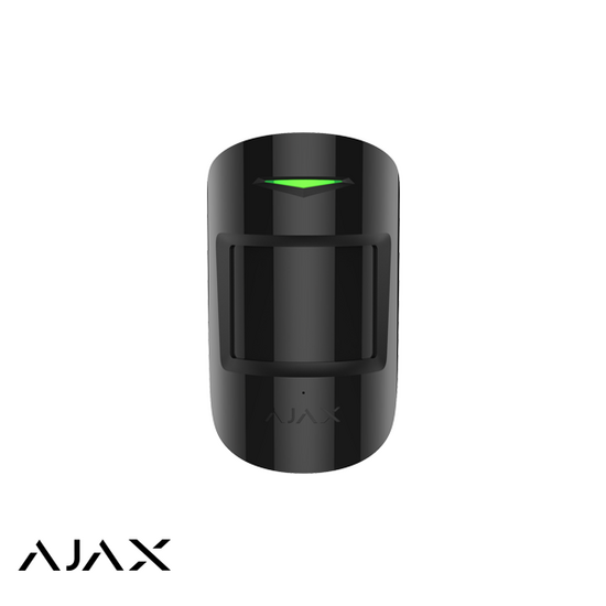 Ajax MotionProtect Plus, zwart, draadloze PIR Radar