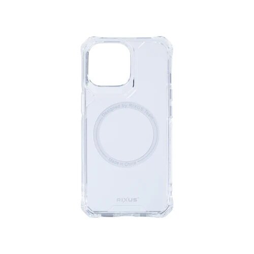 iPhone 14 Pro RixusArmor-X Anti Shock Case With MagSafe Transparent