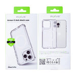 iPhone 14 Pro RixusArmor-X Anti Shock Case With MagSafe Transparent