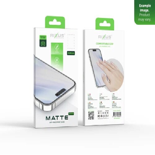 iPhone 15 Pro Max Rixus Tempered Glass Matte