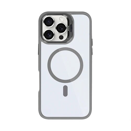 iPhone 16 Pro Max Rixus Classic 03 Case With MagSafe Titanium Grey