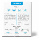 Technetix CL50-COMBI-SHOP TV + RJ45 WCD Einddoos