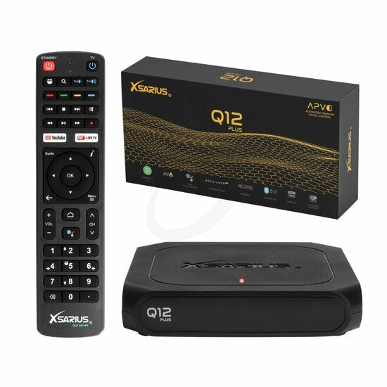 Xsarius Q12 PLUS Android 4K Streaming Box