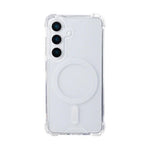 Samsung Galaxy S25 Plus S936B Rixus Anti-Burst Case With MagSafe Transparent