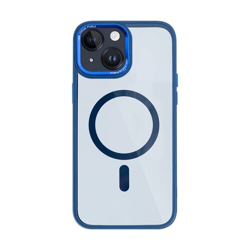 iPhone 14 Rixus Classic 04 Case With MagSafe Dark Blue