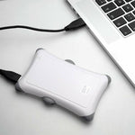 Silicon Power Armor A30 | 2TB Rugged Portable Hard Drive | Schokbestendig (MIL-STD-810G) | USB 3.2 Gen 1 (USB 3.0) | Wit/Grijs