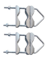 Balkon Mastklem 40-60 mm set van 2 stuks