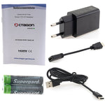 OCTAGON SPIRIT NANO 4K UHD HDR10+ ANDROID TV Stick OTT MEDIA STREAMING 5G WLAN BT RCU