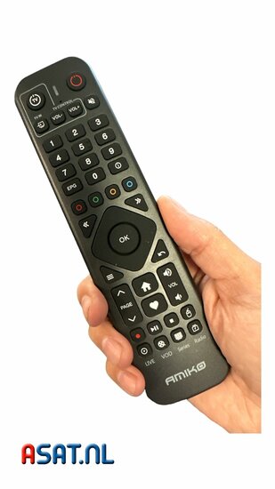 Amiko Android Remote Control IR Afstandsbediening