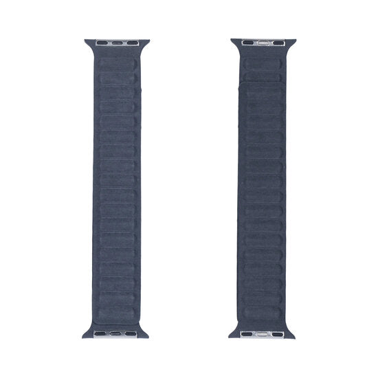 38/40/41mm Watch Magnetric Chain Strap Dark Blue