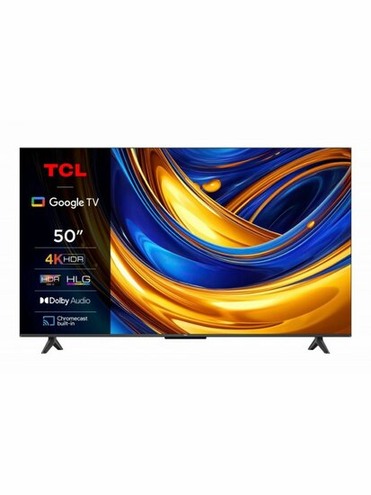 TCL 50P61B 50" | 4K Ultra HD LED Smart TV | Google TV + Wifi | HDR10 | 60Hz