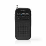 FM-Radio  Draagbaar Model  AM / FM Batterij Gevoed Analoog 1.5 W Zwart-Wit Scherm Koptelefoonoutput  IP20