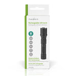 LED-Zaklamp  Batterij Gevoed 3.7 V DC 10 W N/A Incl. batterij(en) Oplaadbaar Nominale lichtstroom: 1000 lm Lichtbereik: 110 m Stralingshoek: 9.5 °