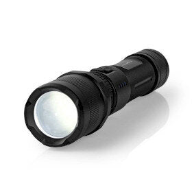 LED-Zaklamp  Batterij Gevoed 3.7 V DC 10 W N/A Incl. batterij(en) Oplaadbaar Nominale lichtstroom: 1000 lm Lichtbereik: 110 m Stralingshoek: 9.5 °