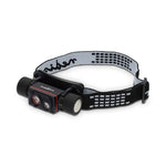 LED hoofdlamp  Batterij Gevoed / USB Gevoed  3.7 V DC Incl. batterij(en) Oplaadbaar Nominale lichtstroom: 1000 lm  Lichtbereik: 180 m