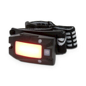 LED hoofdlamp  Batterij Gevoed / USB Gevoed 3.7 V DC Incl. batterij(en) Oplaadbaar