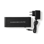 HDMI Splitter  4-Poorts poort(en) 4x HDMI Output 4K@60Hz 18 Gbps Metaal Antraciet