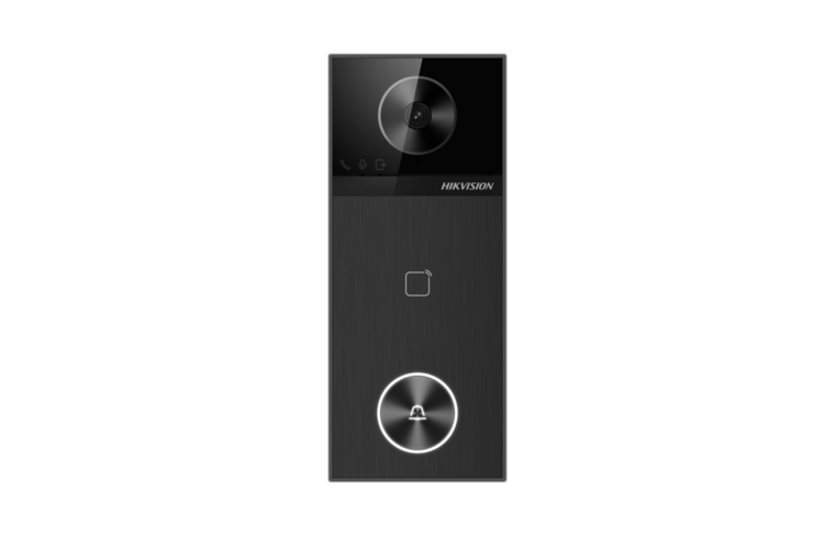 Hikvision DS‑KV6114‑WBE1 – Video‑deurbel 4 MP 150° FOV Wi‑Fi 6 met PoE