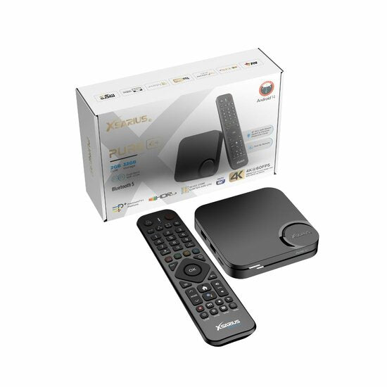 Xsarius Pure 4+ Streaming Box 4K UHD