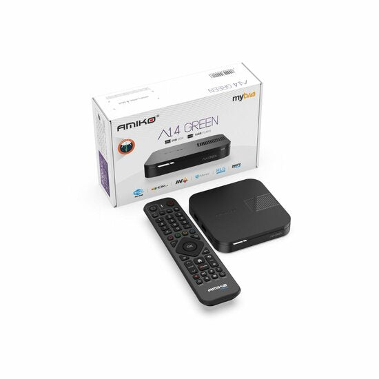 Amiko A14 Green+ Streaming Box 4K UHD