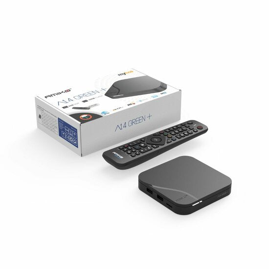 Amiko A14 Green+ Streaming Box 4K UHD