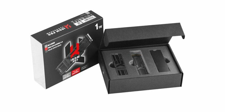 Goodram IRDM PRO | 2TB NVMe SSD | M.2 Gen4 | 7.000MB/s Lezen | 6.850MB/s Schrijven | Heatsink