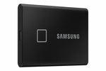 Samsung T7 Touch | Externe SSD | 1TB | USB 3.2 Gen2 | 1050 MB/s | Wachtwoordbeveiliging | Zwart | Compact en Veilig