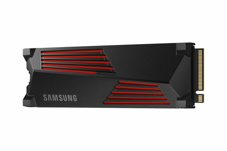 Samsung 990 PRO | 2TB NVMe SSD | M.2 | Gen4 | 7.450MB/s Lezen | 6.900MB/s Schrijven | Heatsink