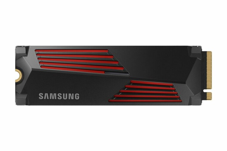 Samsung 990 PRO | 4TB NVMe SSD | M.2 | Gen4 | 7.450MB/s Lezer | 6.900MB/s Schrijven | Heatsink