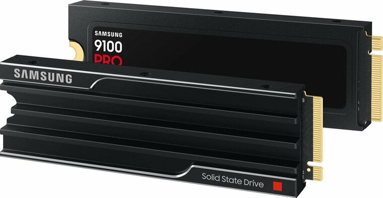 Samsung 9100 PRO | 4TB NVMe SSD | M.2 | Gen5 | 14.800MB/s Lezen | 13.400MB/s Schrijven | Heatsink