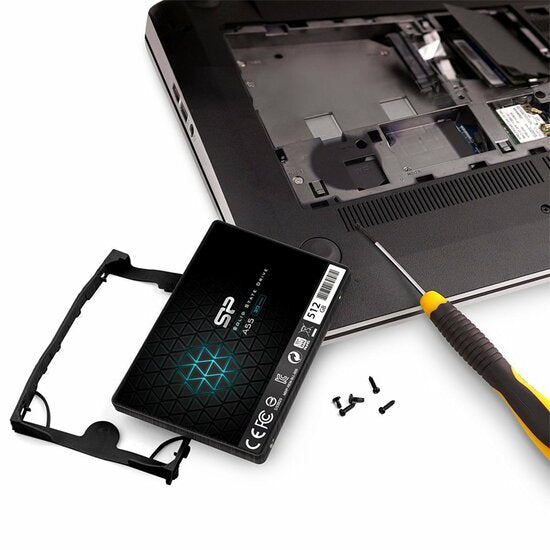 Silicon Power Ace A55 | 512GB SATA SSD | 2.5" | 500 MB/s Lezen | 450 MB/s Schrijven