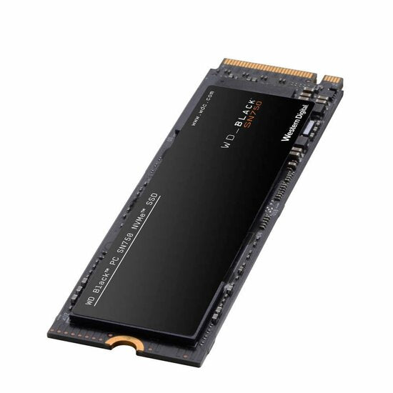 Western Digital WD Black SN750 | 1TB NVMe SSD | M.2 Gen3 | 3.470 MB/s Lezen | 3.000 MB/s Schrijven