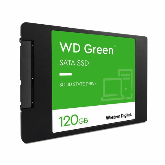 Western Digital Green | 240GB SATA SSD | 2.5'' | 545MB/s Lezen | 430MB/s Schrijven