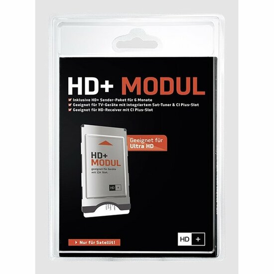 HD+ Smartkaart met CI+ module met 6 maanden 50 Duitse HD zenders