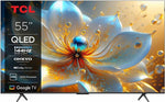 TCL 55T8C | 55" 4K Ultra HD QLED Smart TV | 120Hz | Google TV + Wifi | Dolby Vision & HDR10+ | HDMI 2.1 (2025)
