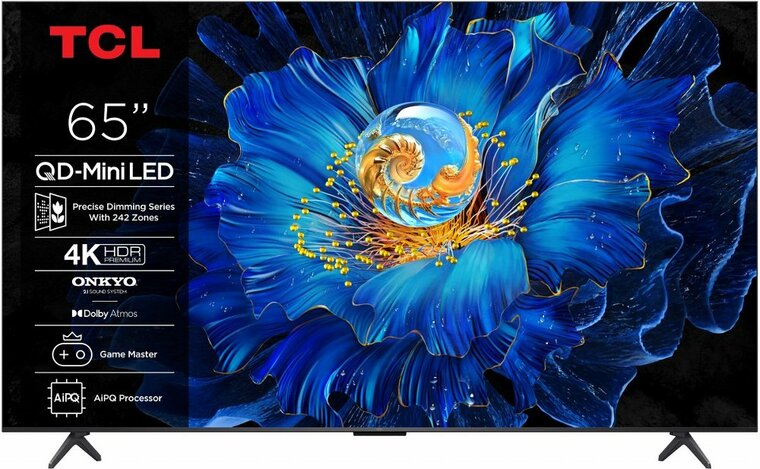 TCL 65C61KS | 65" 4K Ultra HD QD-MiniLED Smart TV | 60Hz | Google TV + Wifi | Dolby Vision | HDMI 2.1 (2025)