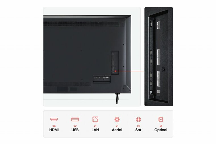 LG 65QNED92A6A | 65" 4K QNED MiniLED TV | 120Hz (144Hz VRR) | webOS 25 | Dolby Vision | Smart TV
