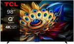 TCL 98C655 98" | Ultra HD 4K QLED Smart TV | Google TV | Dolby Vision & HDR10+ | 60Hz | AI Picture & Sound | Wifi & Bluetooth